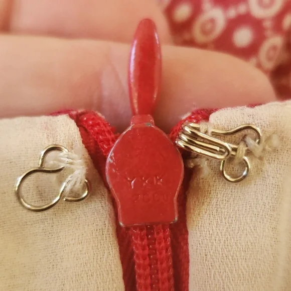 VICTORIAS SECRET MODA INTERNATIONAL Strapless Dress Burgundy Ivory SIZE 4 - Picture 12 of 15